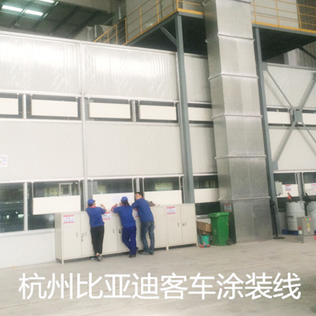 Linha de produção de pintura BYD Hangzhou 